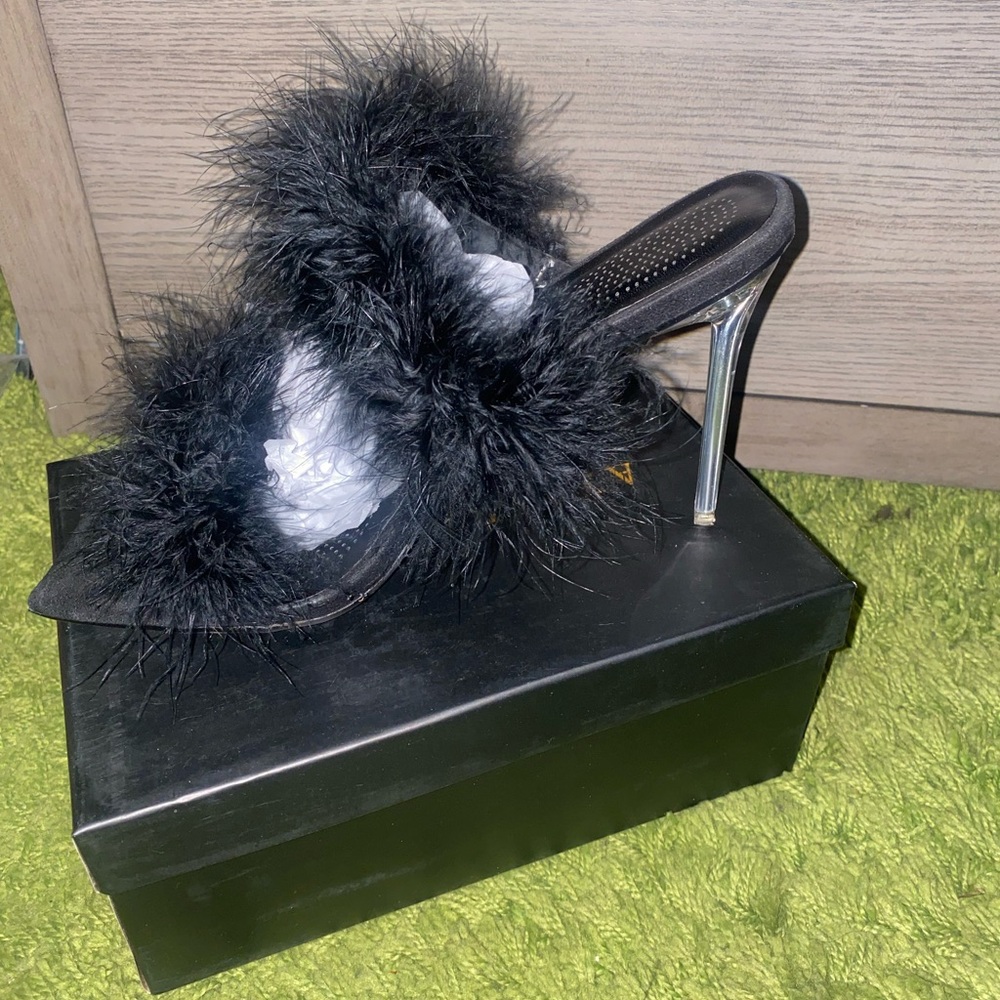 Worn Once Black Heels